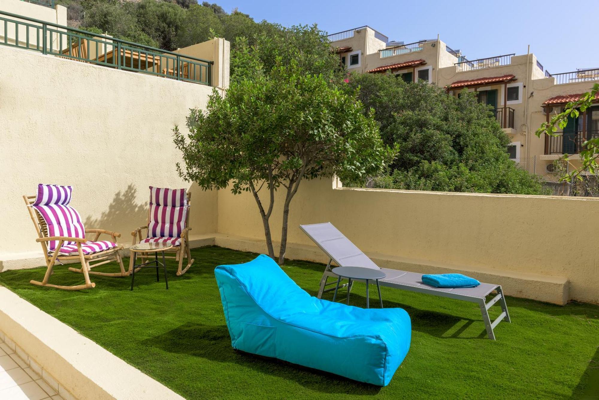 Blue Horizon Apartments Stalida 外观 照片